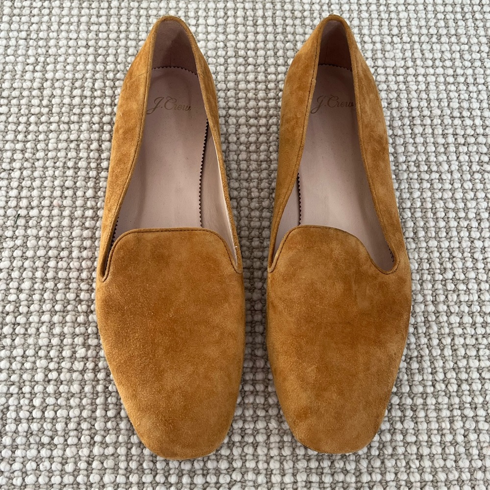Brand new J. Crew suede flats